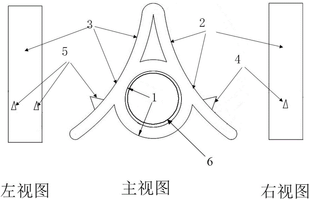 Orange peeling device