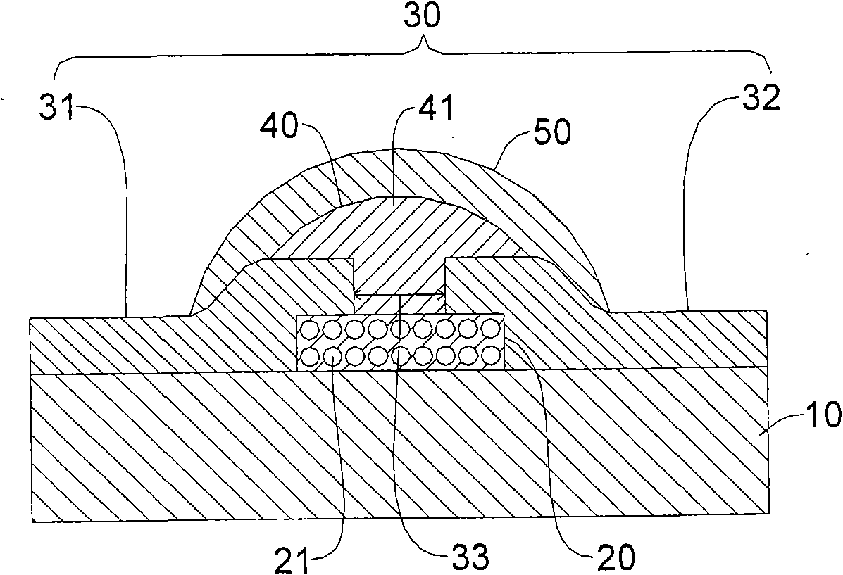 Over-voltage protection element