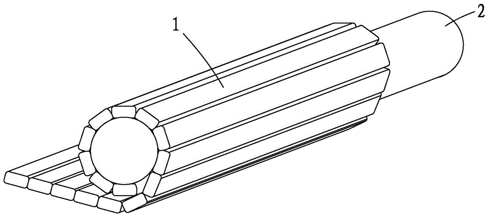 Method for preparing bamboo beam columns