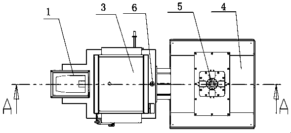 Electromagnetically-driven low-pressure casting forming system