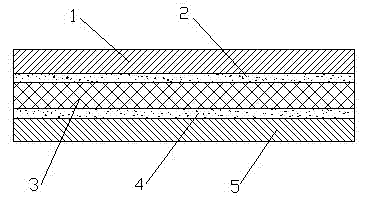 High-temperature type viscoelastic body corrosion-preventing sealing adhesive tape and preparation method thereof