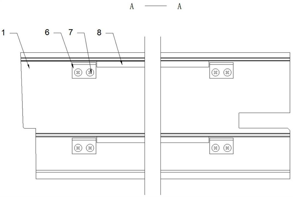 Variable-angle curtain wall male and female stand column inserting system and mounting method thereof