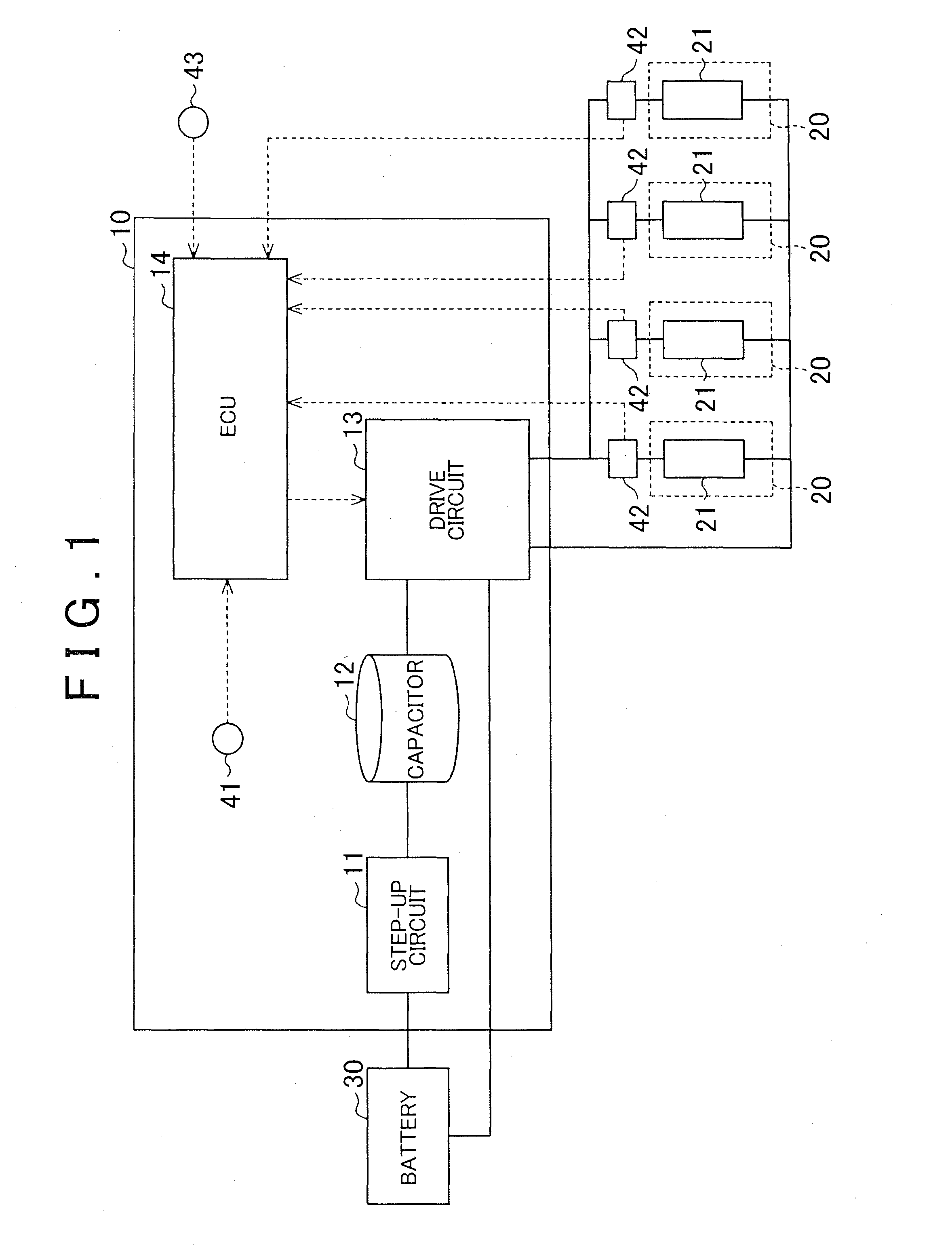 Control device and control method for fuel injection valve