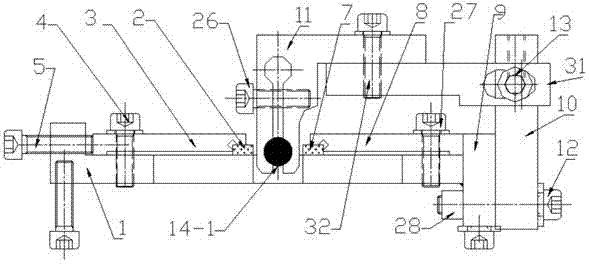 A V-shape measuring method for outer diameter and a V-shape inspection tool for the outer diameter of valve disc