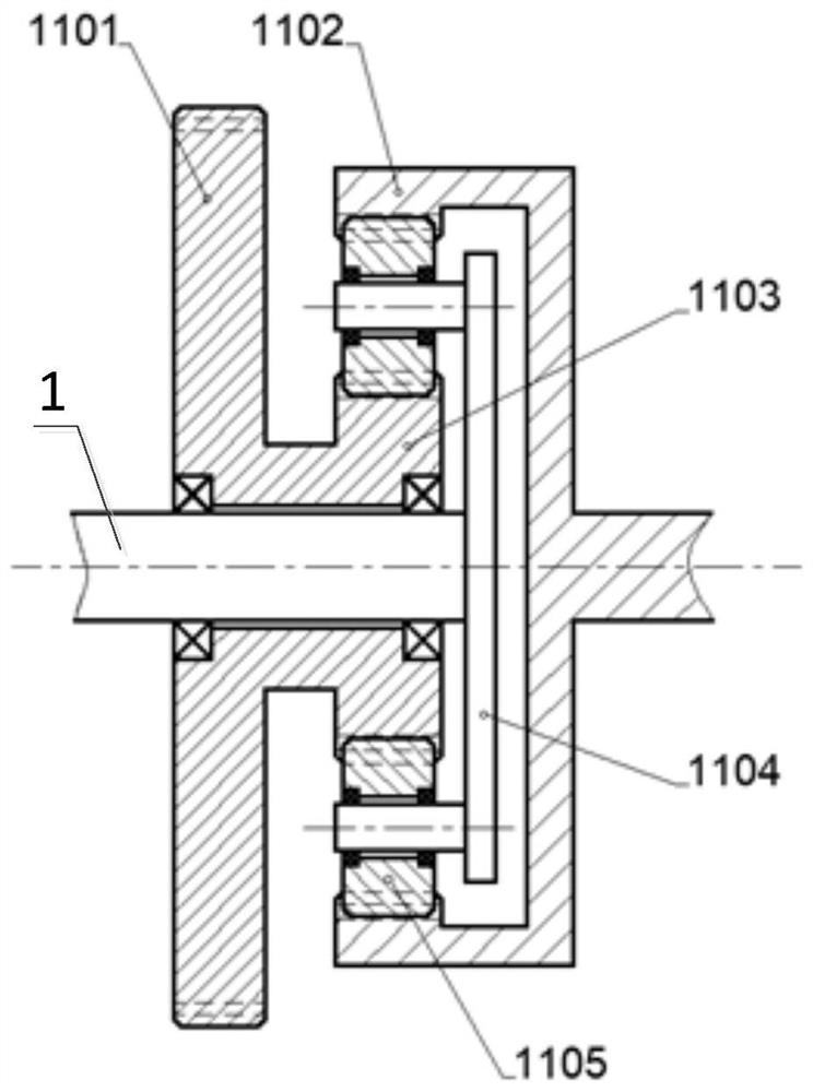 Stepless speed change mechanism