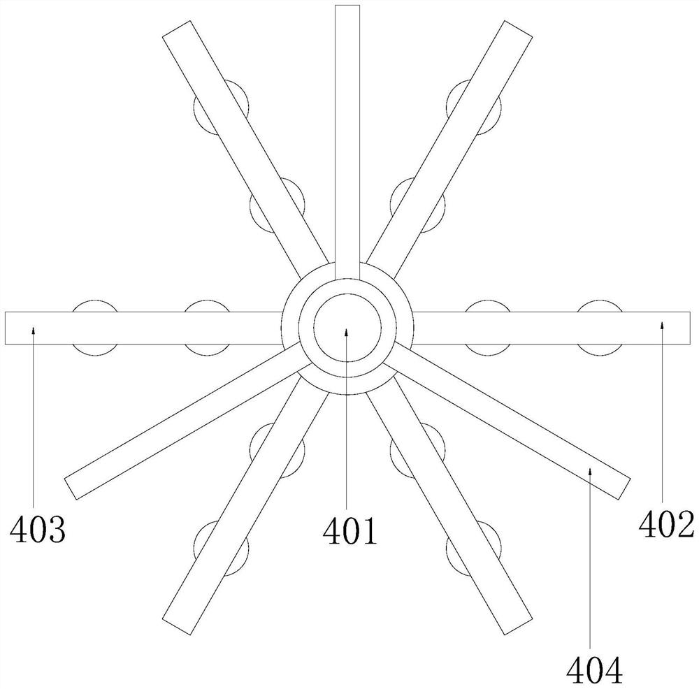 Wastewater treatment device in semiconductor production