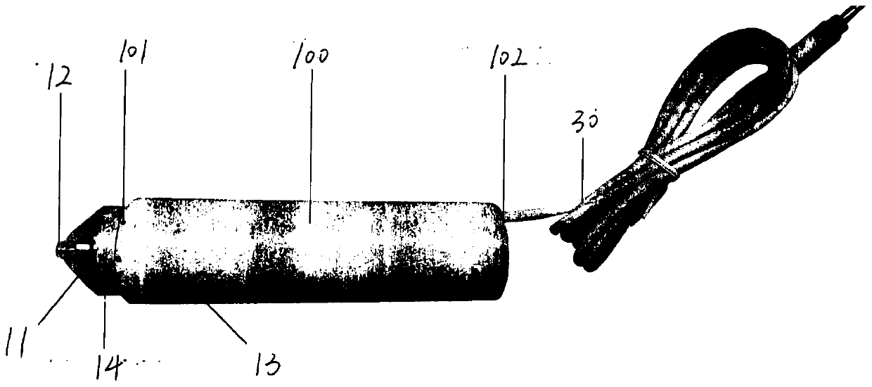 Traditional Chinese medicine physiotherapy acupoint pressing pen equipment and control method thereof