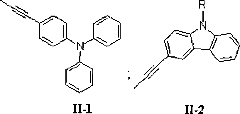 Starburst molecule containing 2,4,6-tri(2-thineyl)-1,3,5-s-triazine unit and preparation method thereof and use