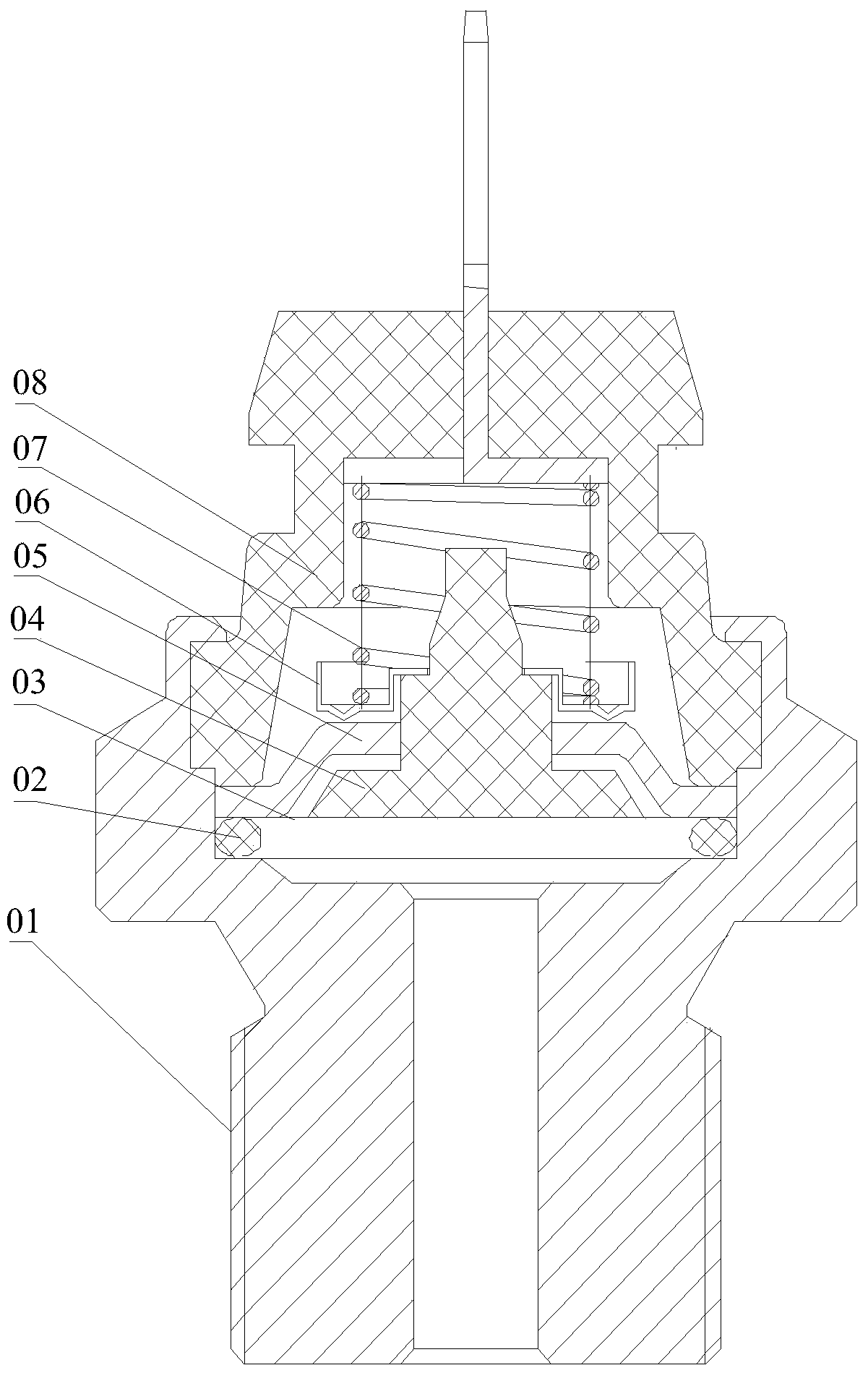 An internal combustion engine and its oil pressure switch