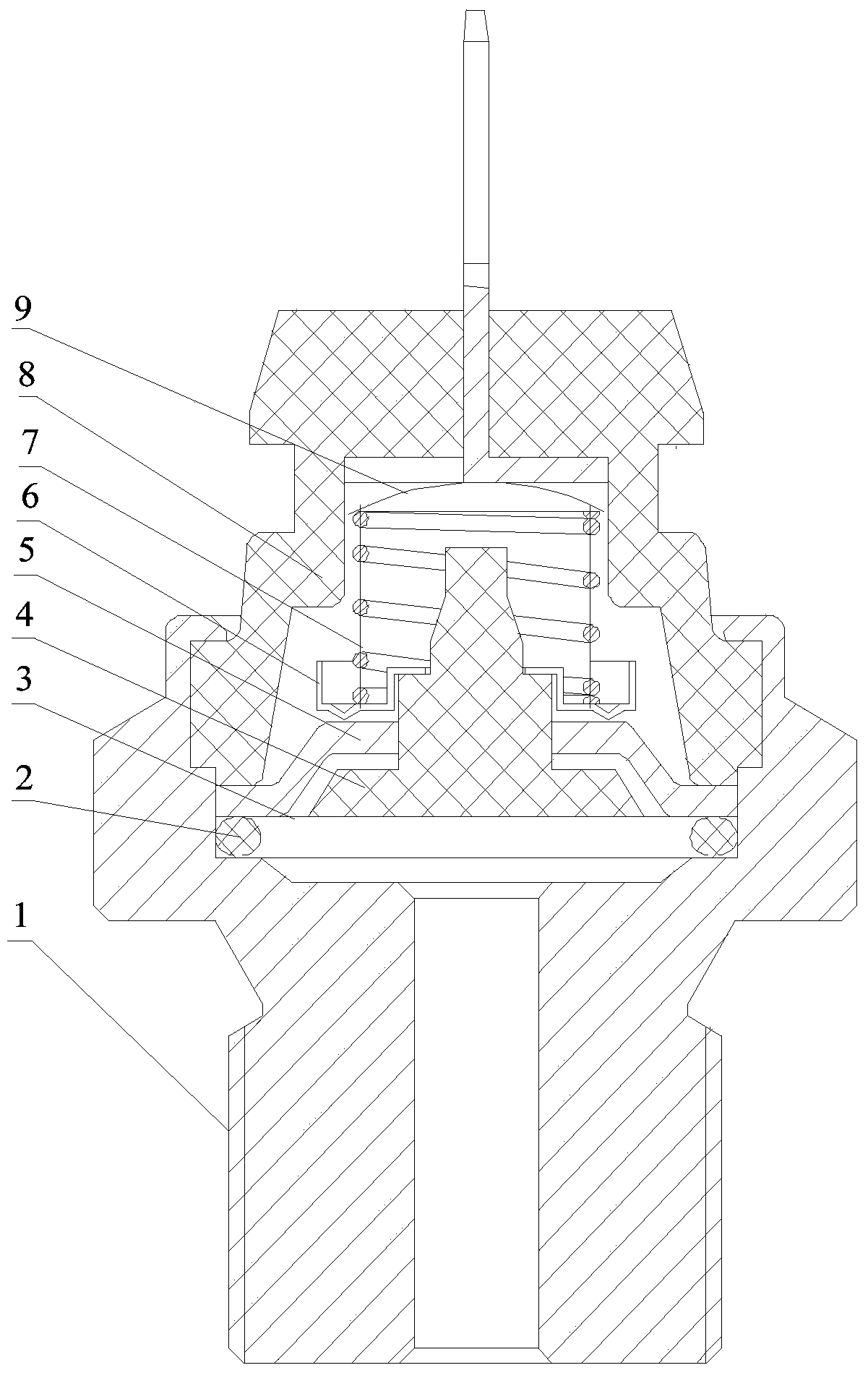 An internal combustion engine and its oil pressure switch