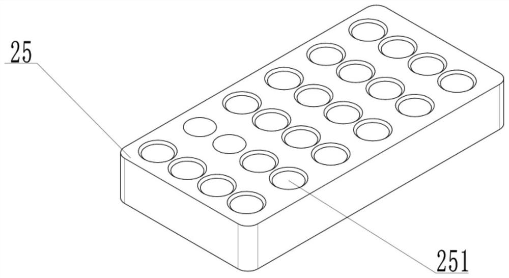 Full-automatic water-soluble acid-base tester capable of automatically drying residual water in colorimetric tube