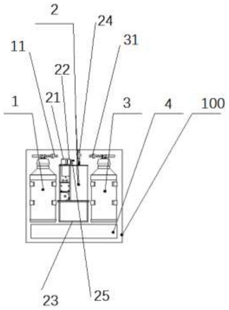 Preparation device and preparation method for disinfection and sterilization gas and disinfection and sterilization system