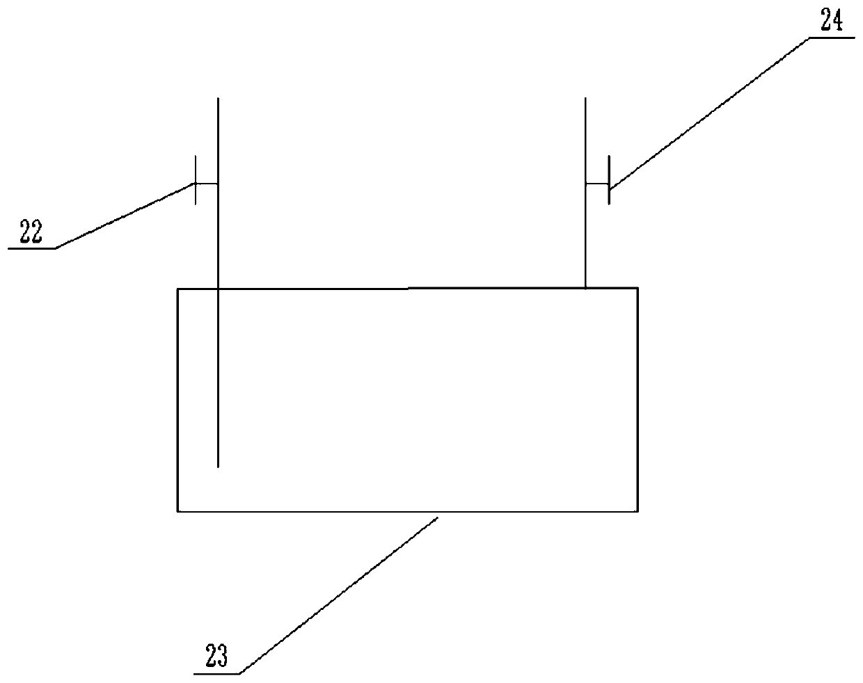 Isothermal adsorption device and test method for changing gas density