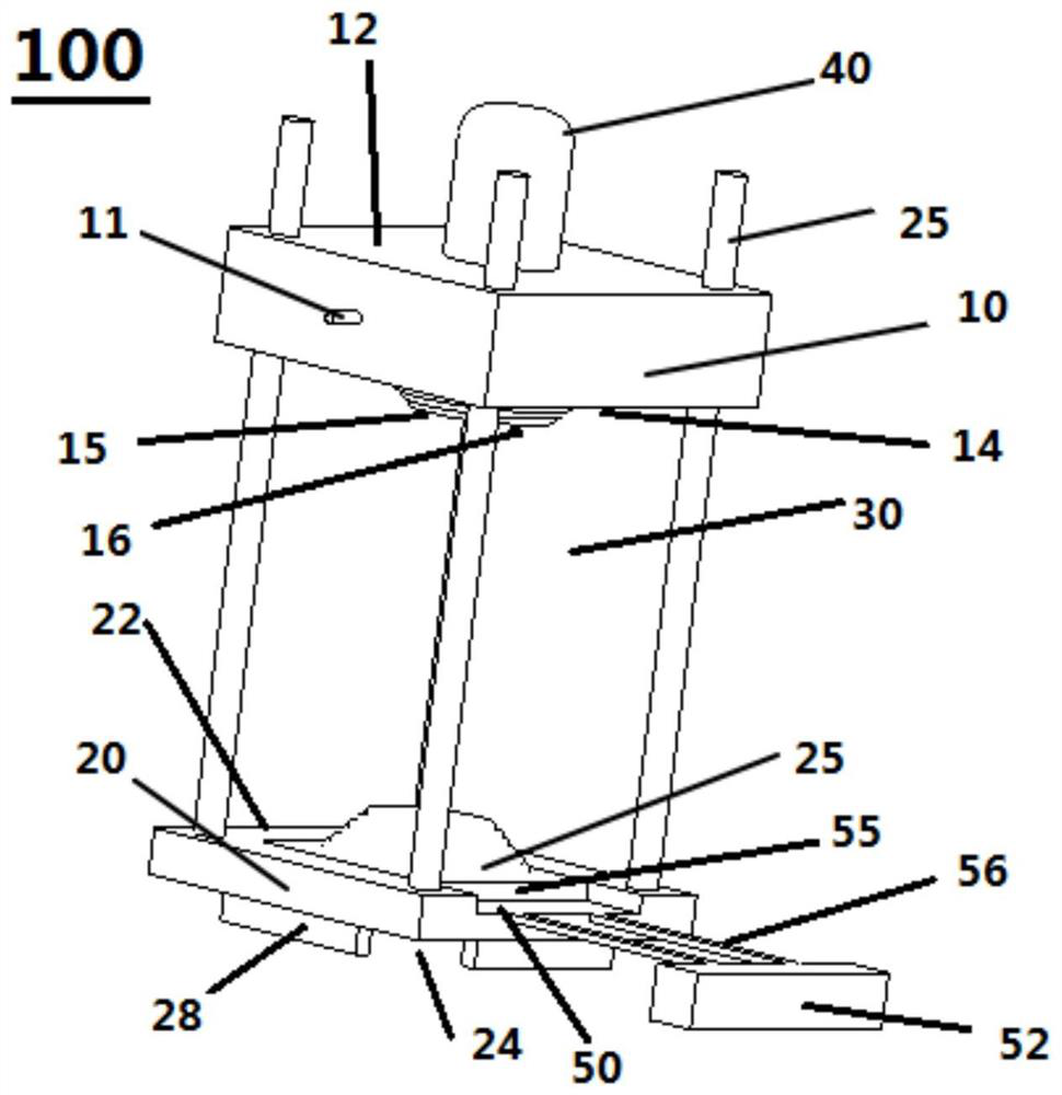 Pipe body pressure test device and pipe body pressure test method