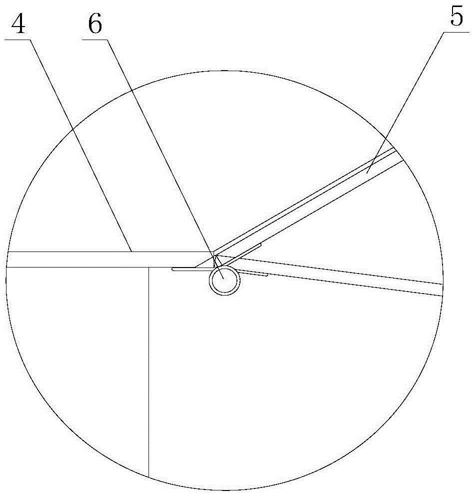 Discharging device for paper tube detection