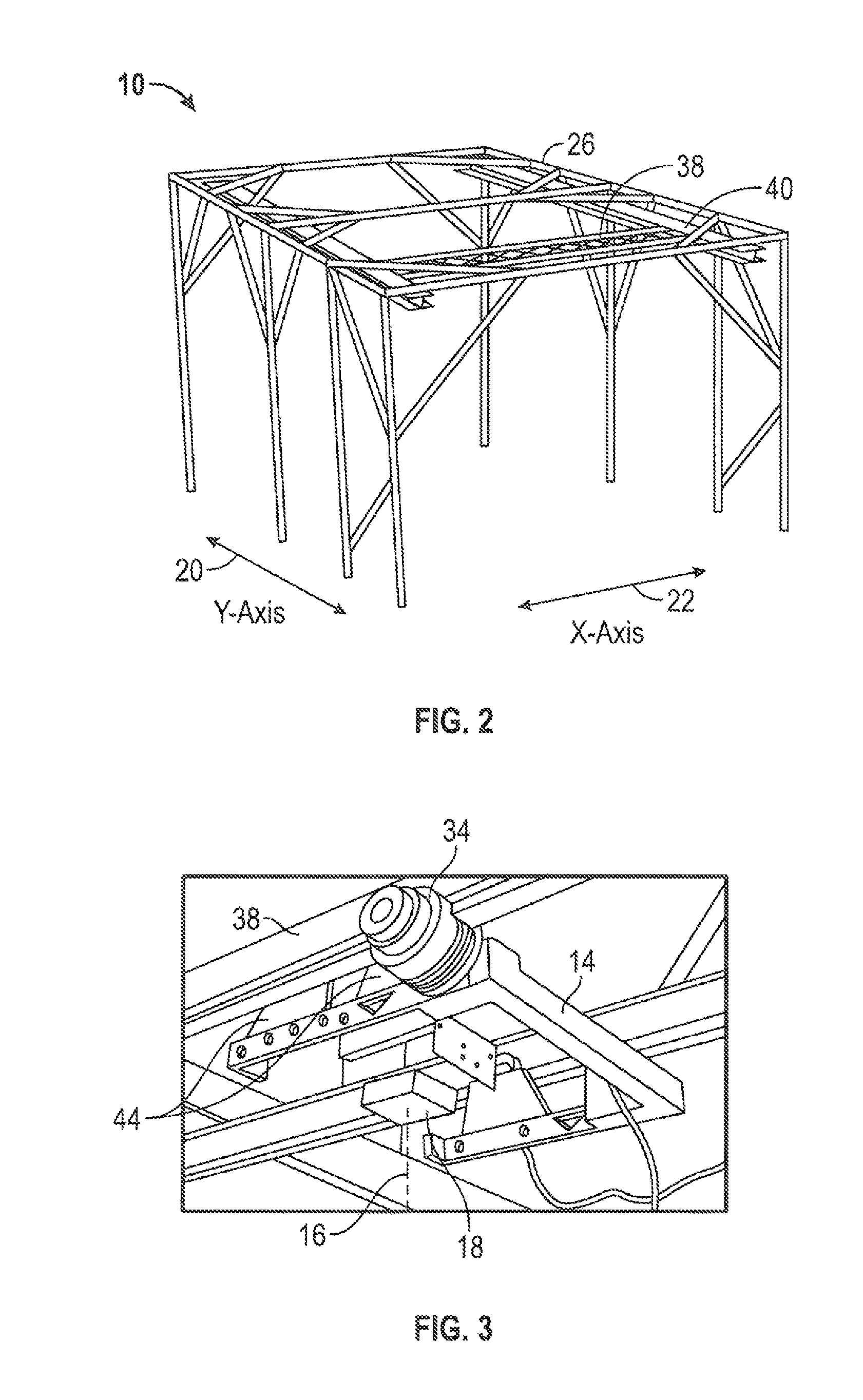 Active response gravity offload and method