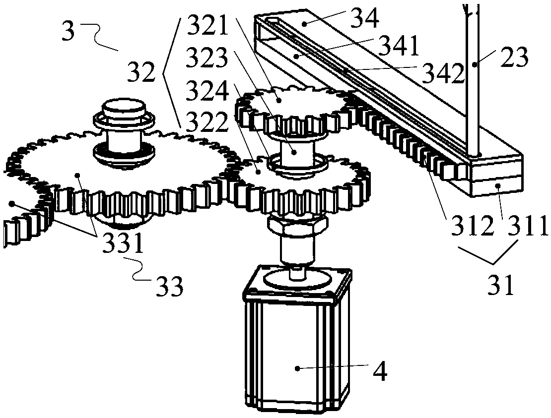 A mold oil injection mechanism and its stamping die