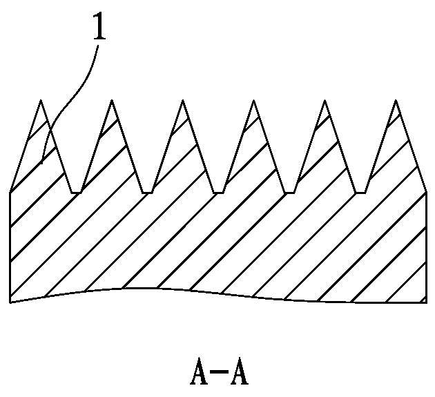 A kind of production method of three-dimensional hot air non-woven fabric