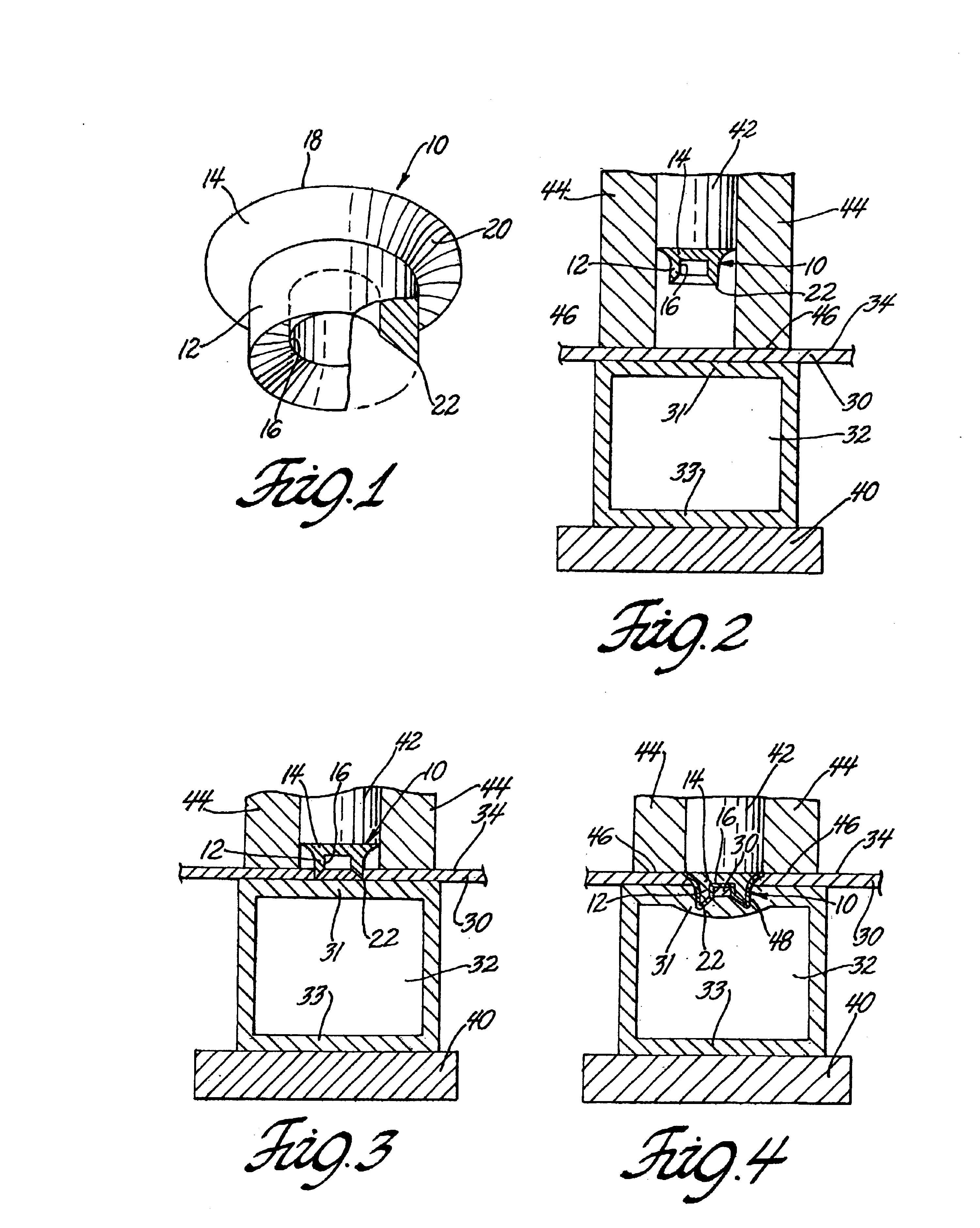 Method of joining a sheet metal part to a metal tube