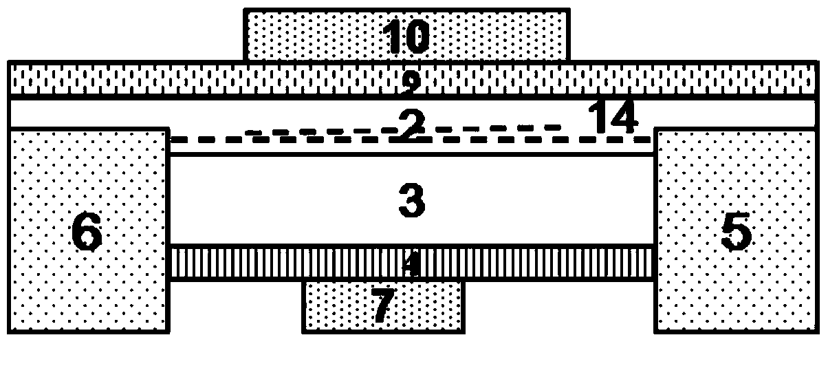 MIS-HEMT (metal insulating layer-high electron mobility transistor) device with back field plate structure and preparation method thereof
