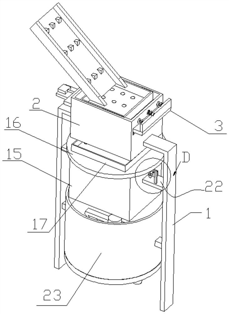 Municipal sludge treatment method and device