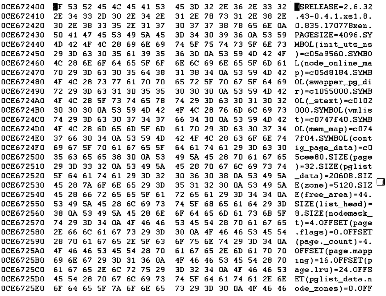 A virtual machine memory forensics method for xenserver platform