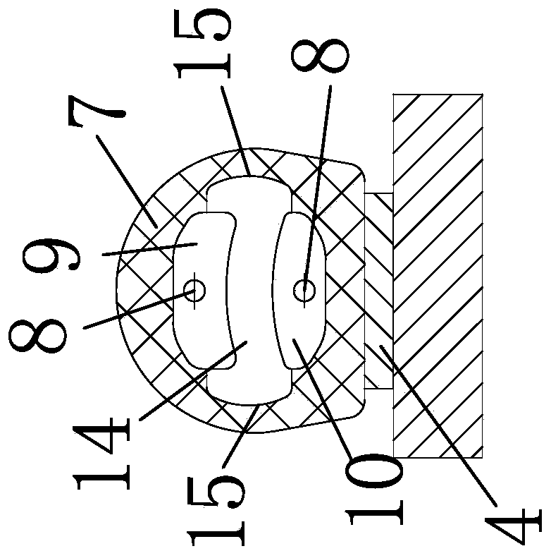 Automobile anti-pinch strip