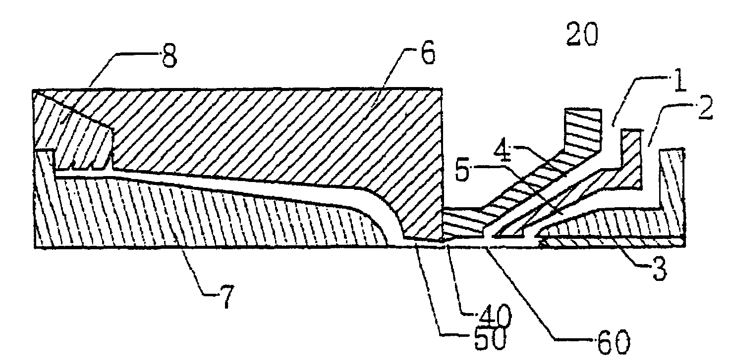 Multi-layer preliminary formed body and method of manufacturing the formed body
