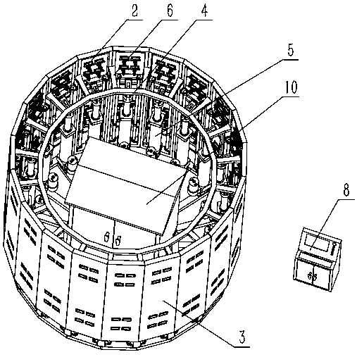 A ring-shaped rock climbing training device