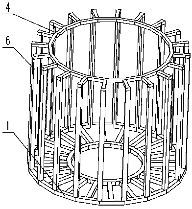 A ring-shaped rock climbing training device