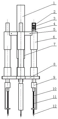 A device and method for automatically picking and placing seedlings with movable fingers