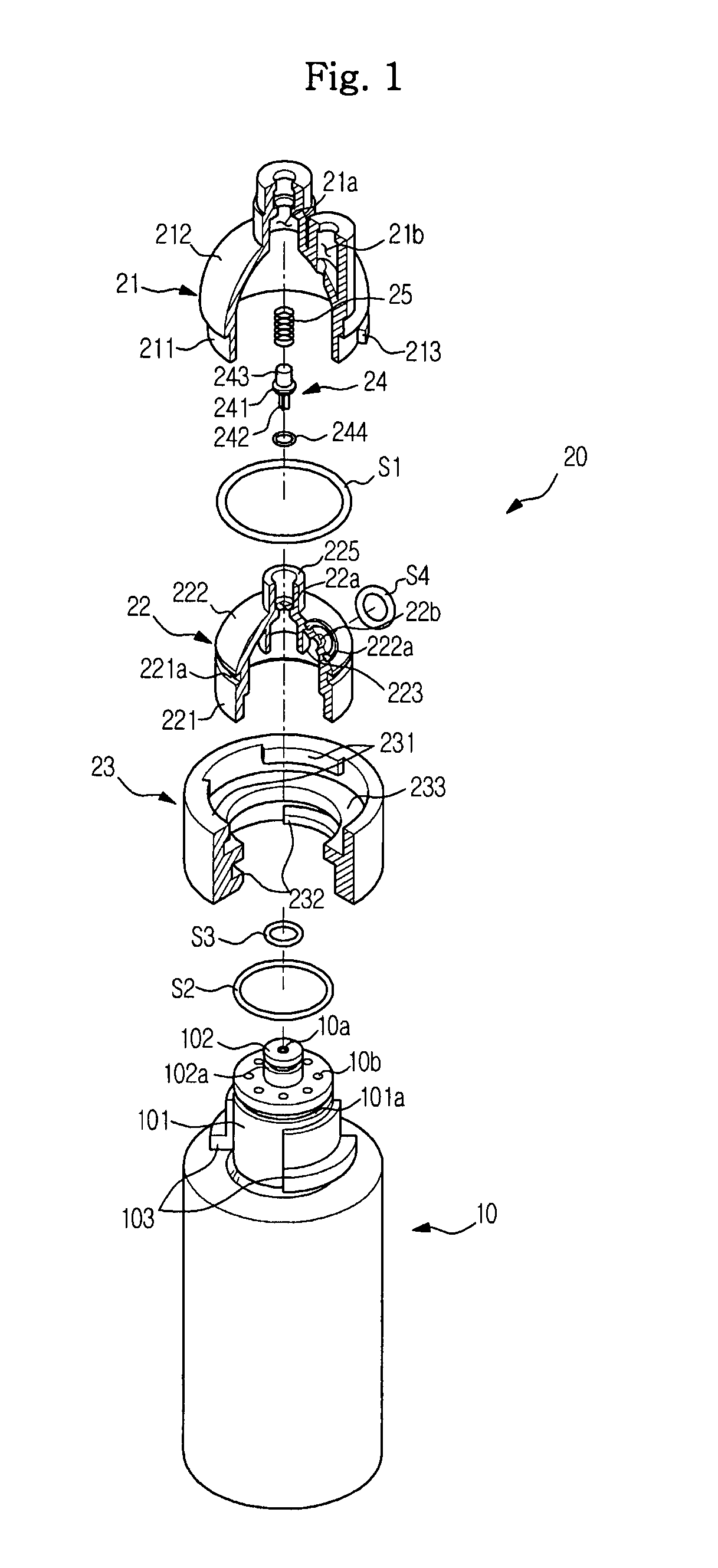 Water purifying device