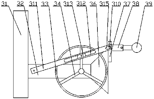 Secondary machining process for oil hole of hydraulic cylinder of horizontal jack