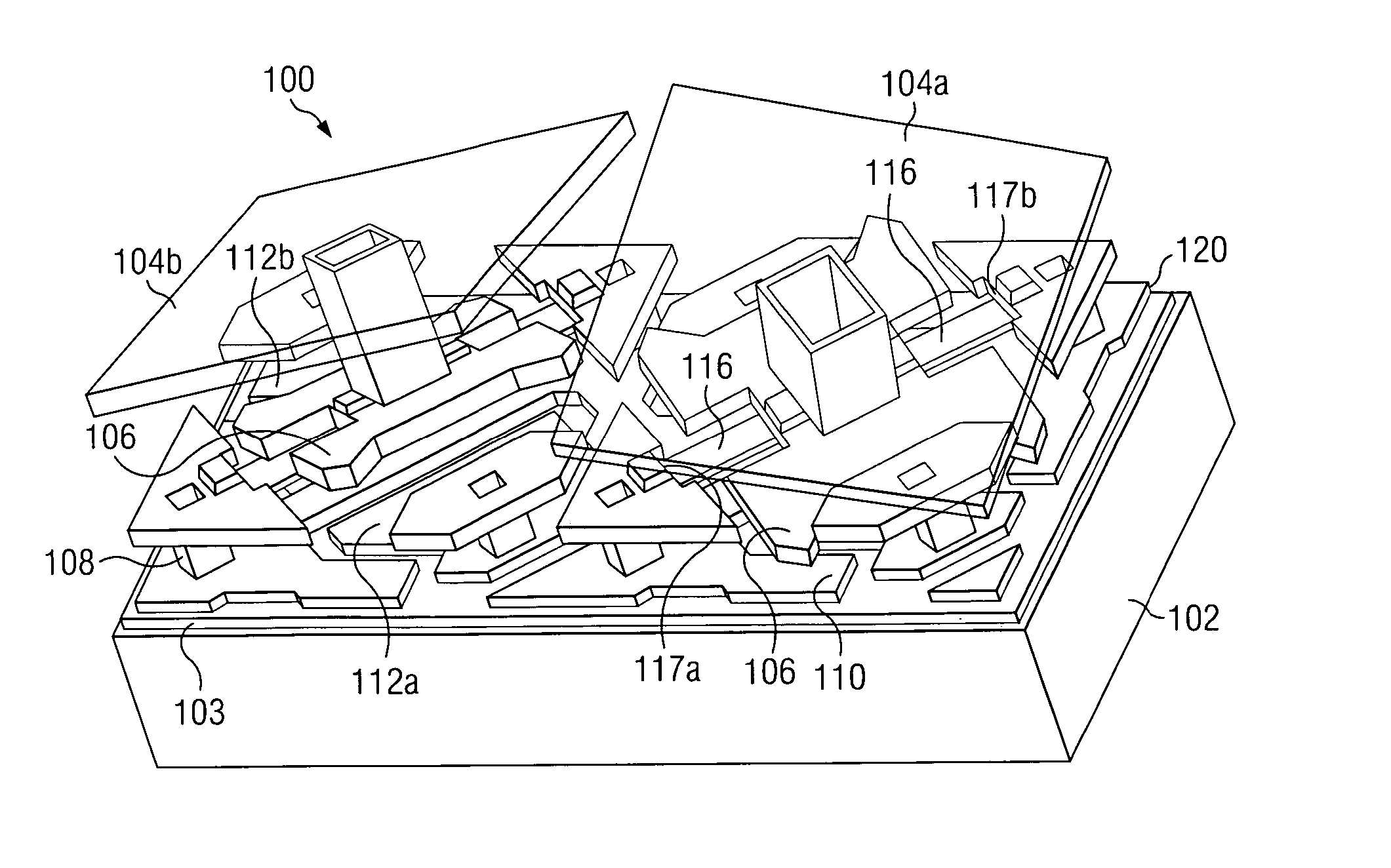 Digital micro-mirror device having improved contrast and method for the same