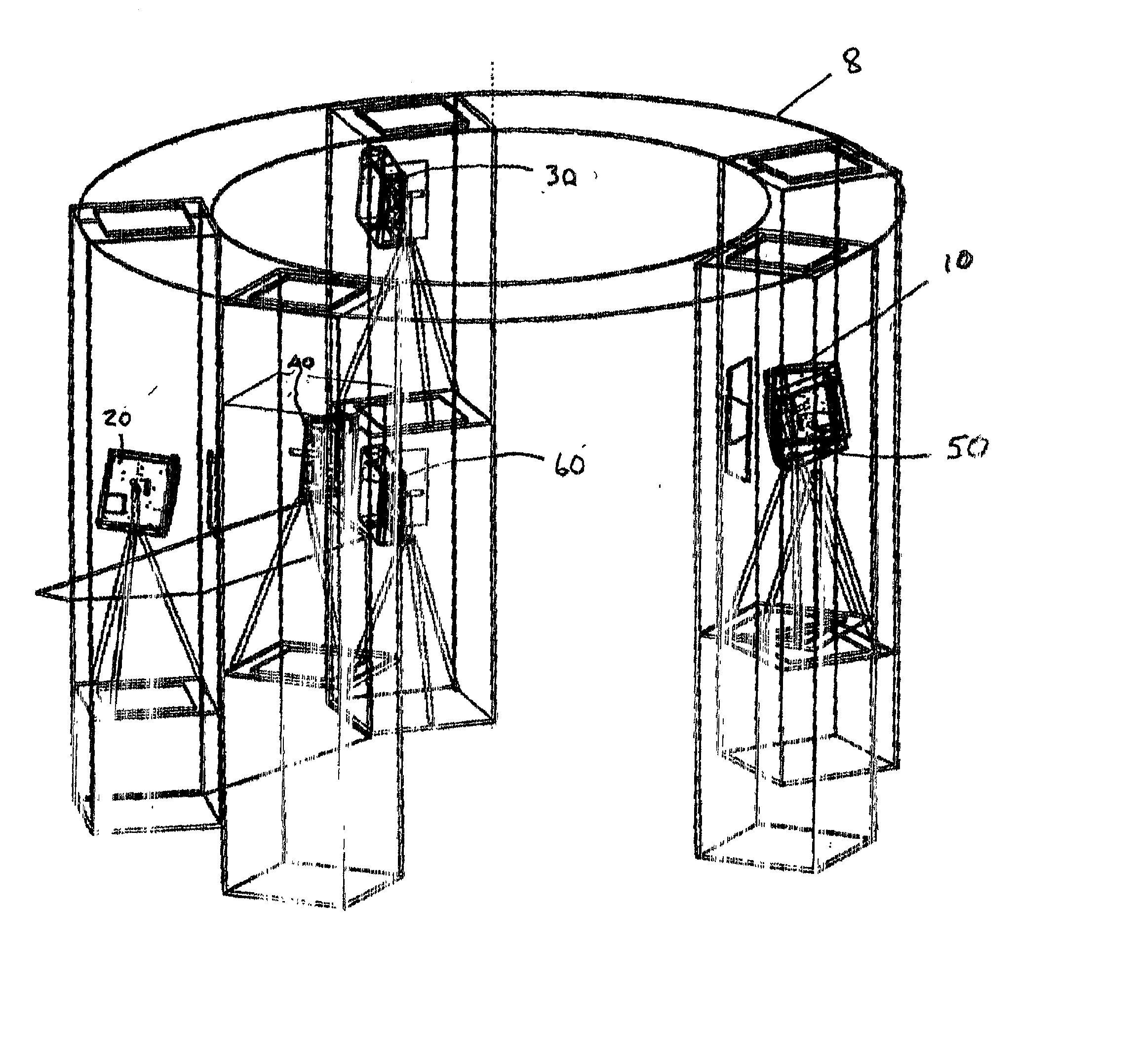 Apparatus and method for three-dimensional scanning of a subject, fabrication of a natural color model therefrom, and the model produced thereby