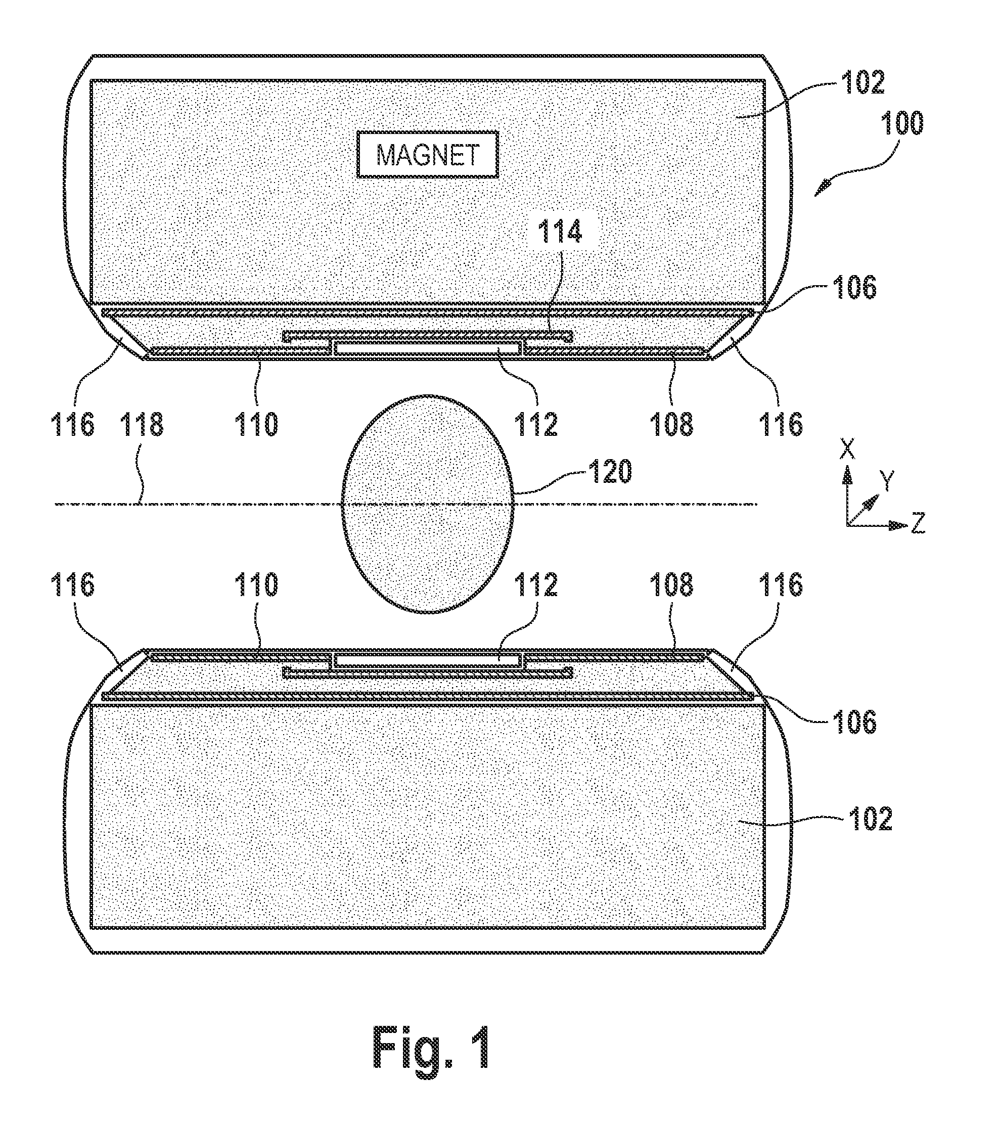 Magnetic resonance imaging system with satellite gradient coils