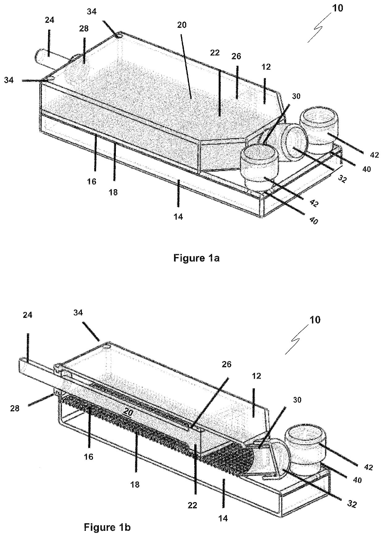 Device for cell culture and method for culturing cells