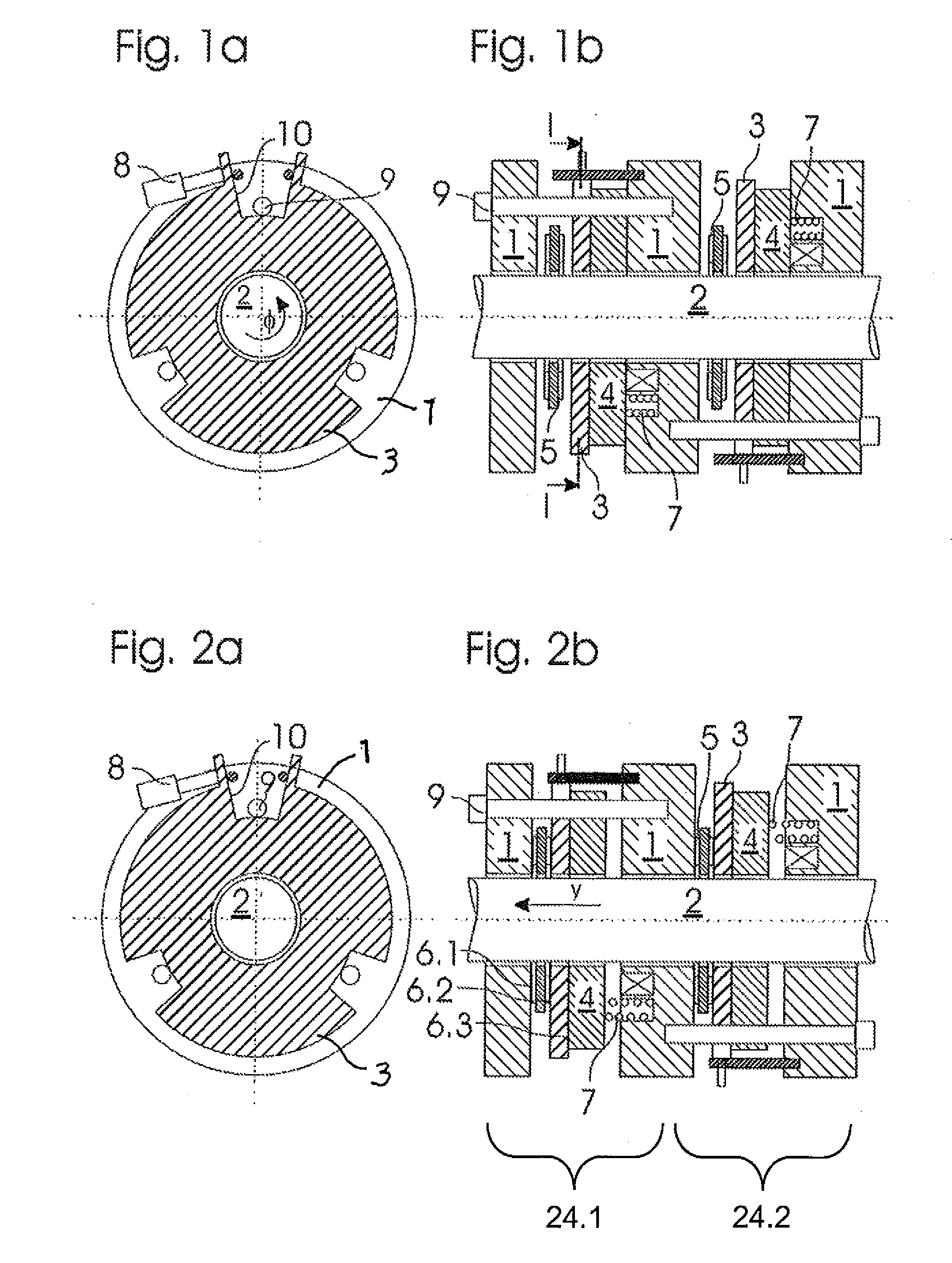 Braking device and method for elevator drive