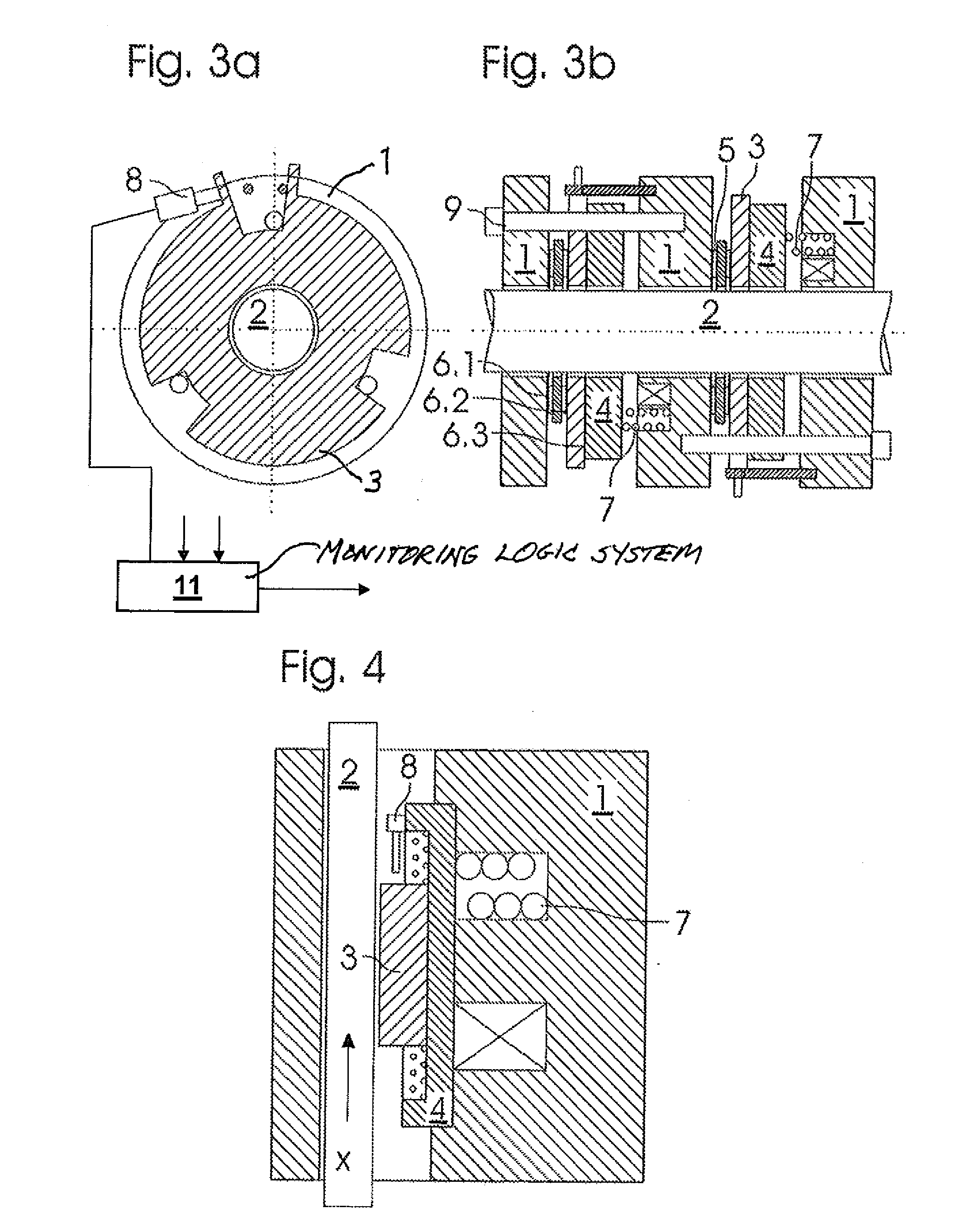 Braking device and method for elevator drive