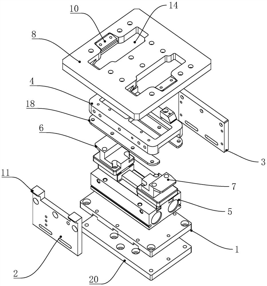 Manipulator tool clamping mechanism