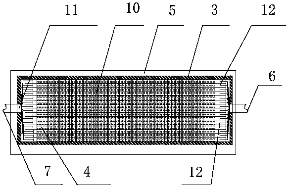 Cold storage system using water distribution modules