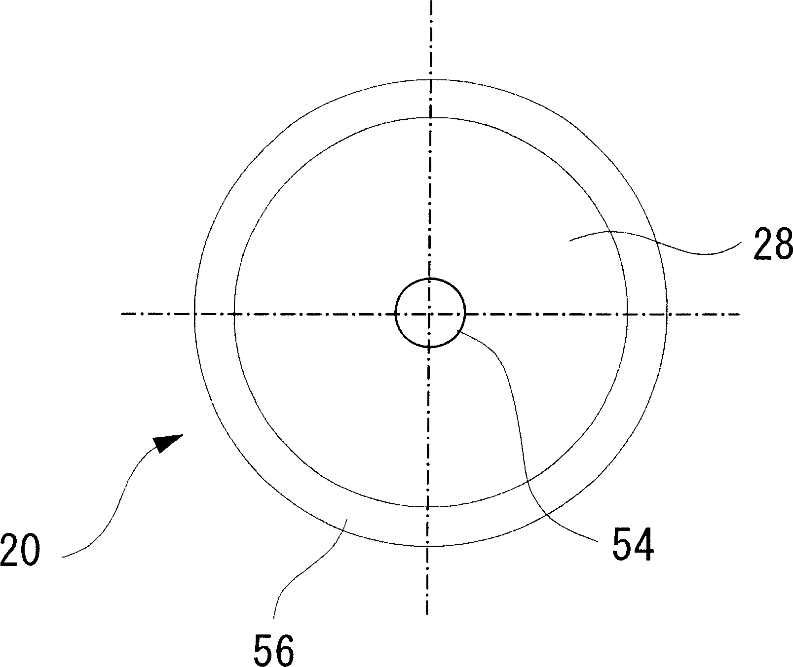 Spacer take-up device in processing mechanism of film carrier tape for mounting electronic component and method