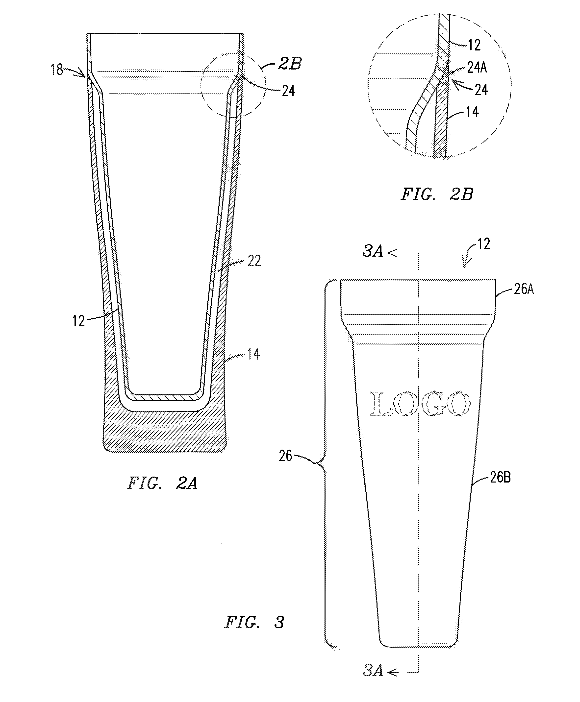 Double-walled glass insulated containers and method for producing same