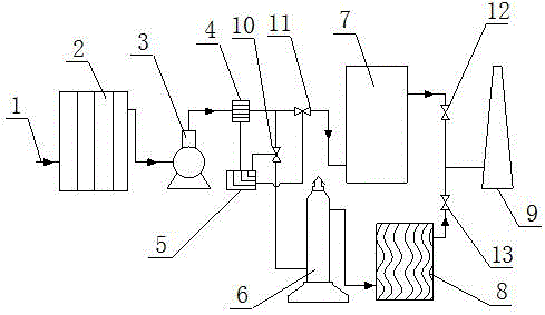 Combined apparatus for purifying organic waste gas