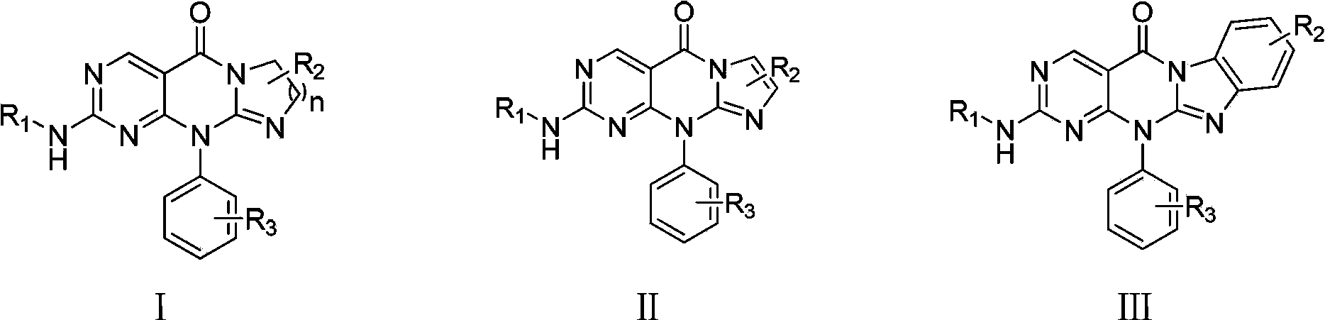 Pyrimidotricyclic compounds or pyrimidotetracyclic compounds, pharmaceutical composition and applications thereof