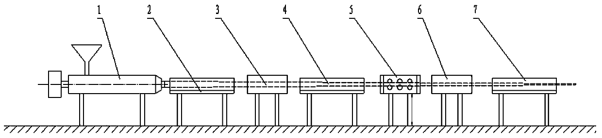 Dedicated wire brush for snow removal truck, as well as production equipment and production method of dedicated wire brush