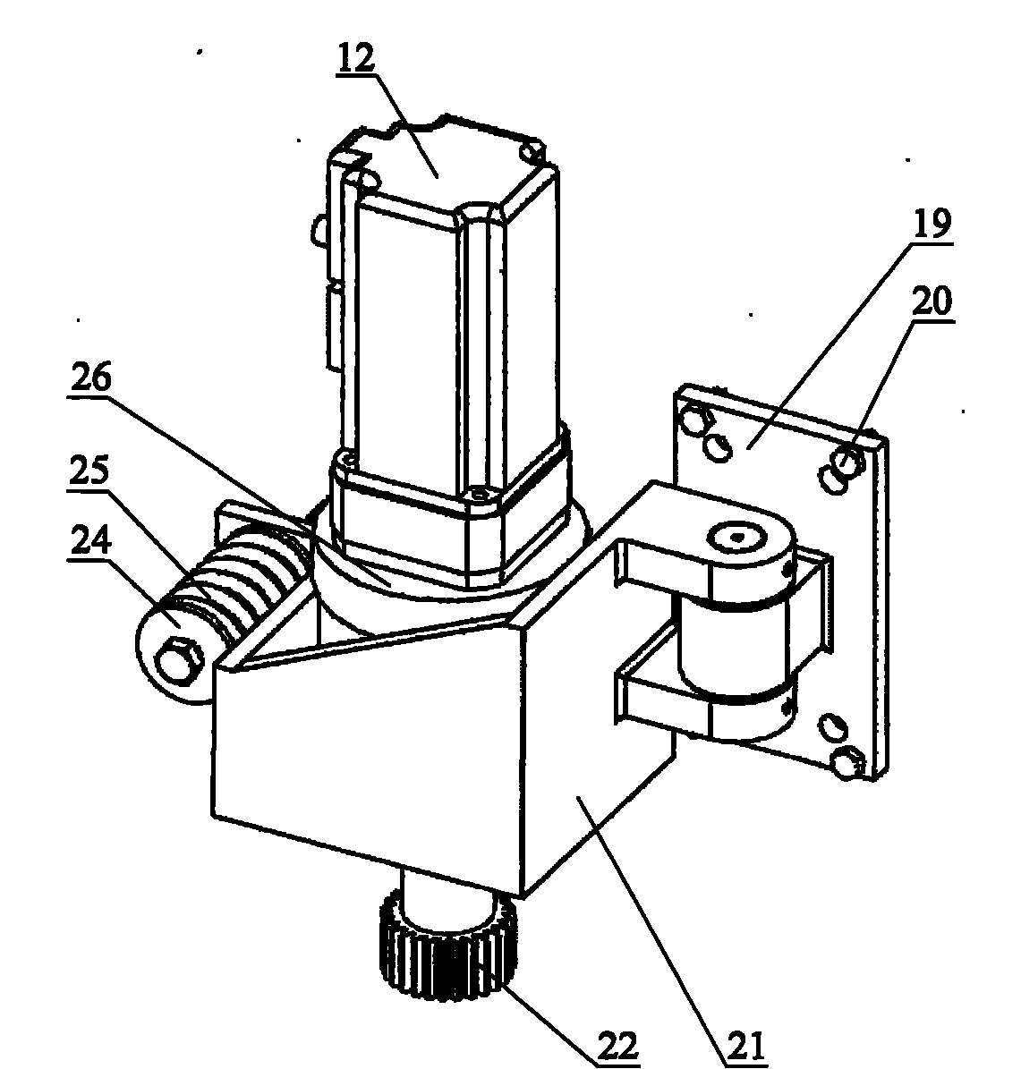 Double-drive device for cutting robot and control method thereof