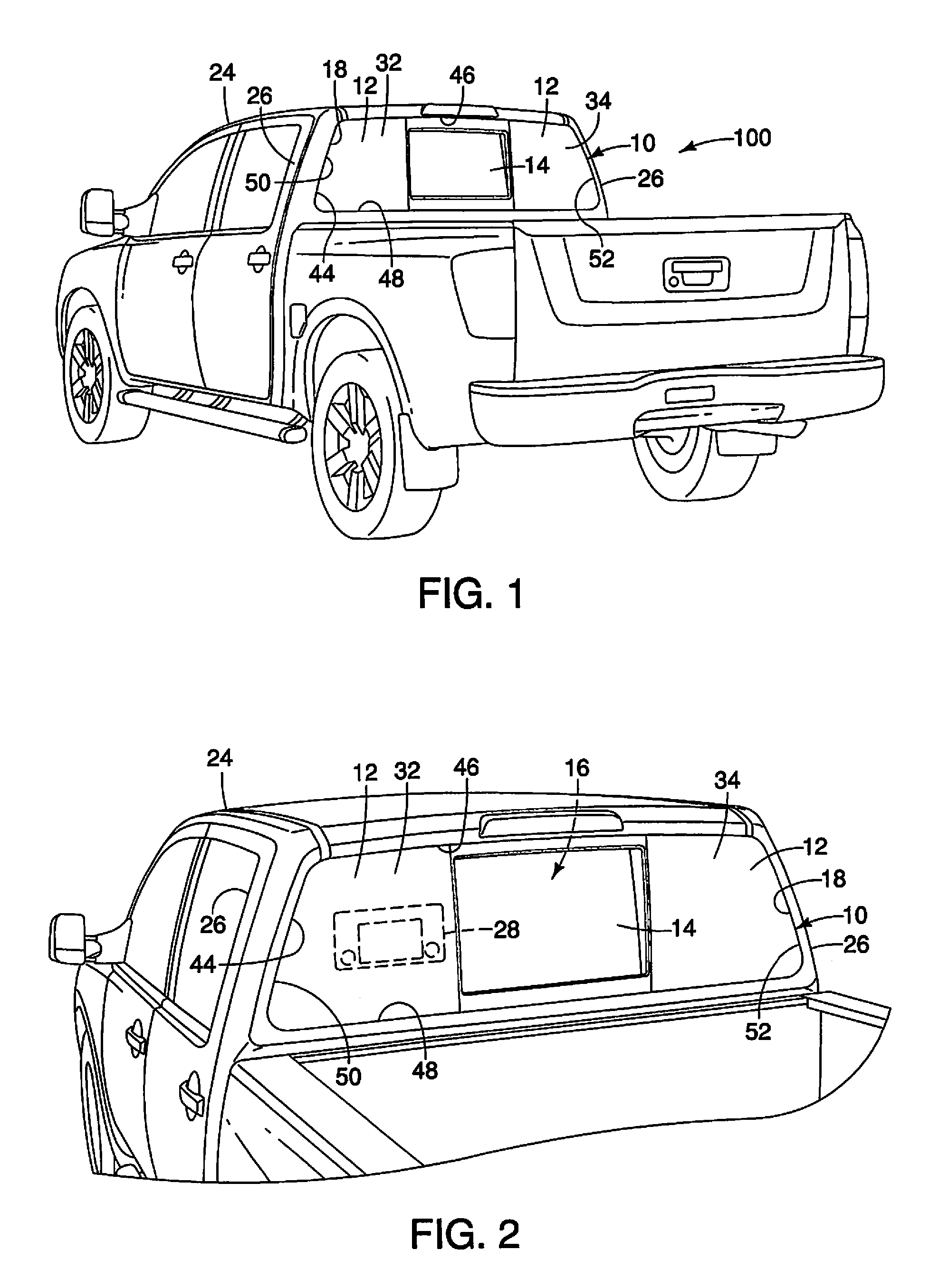 Vehicle window assembly