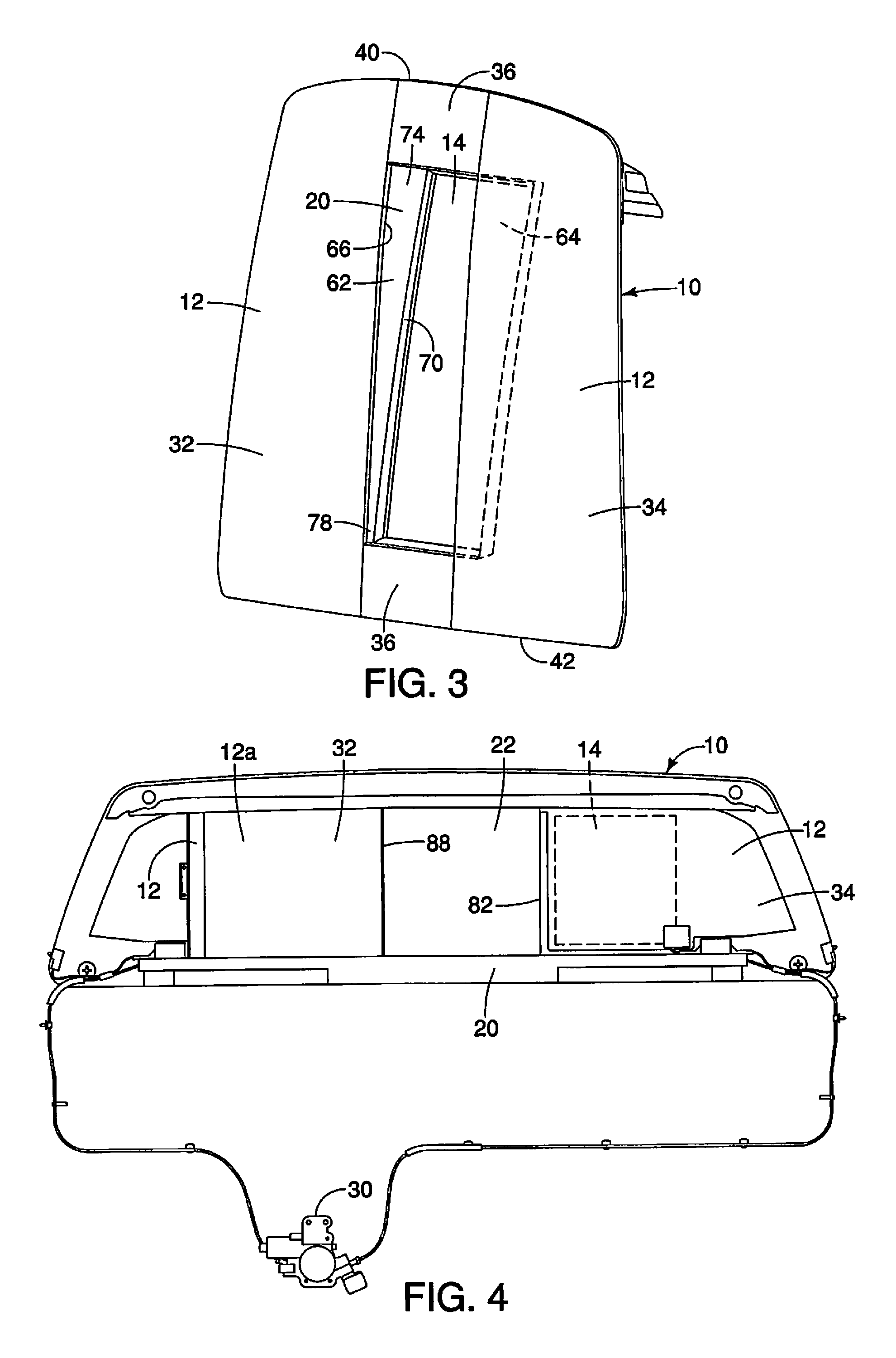 Vehicle window assembly