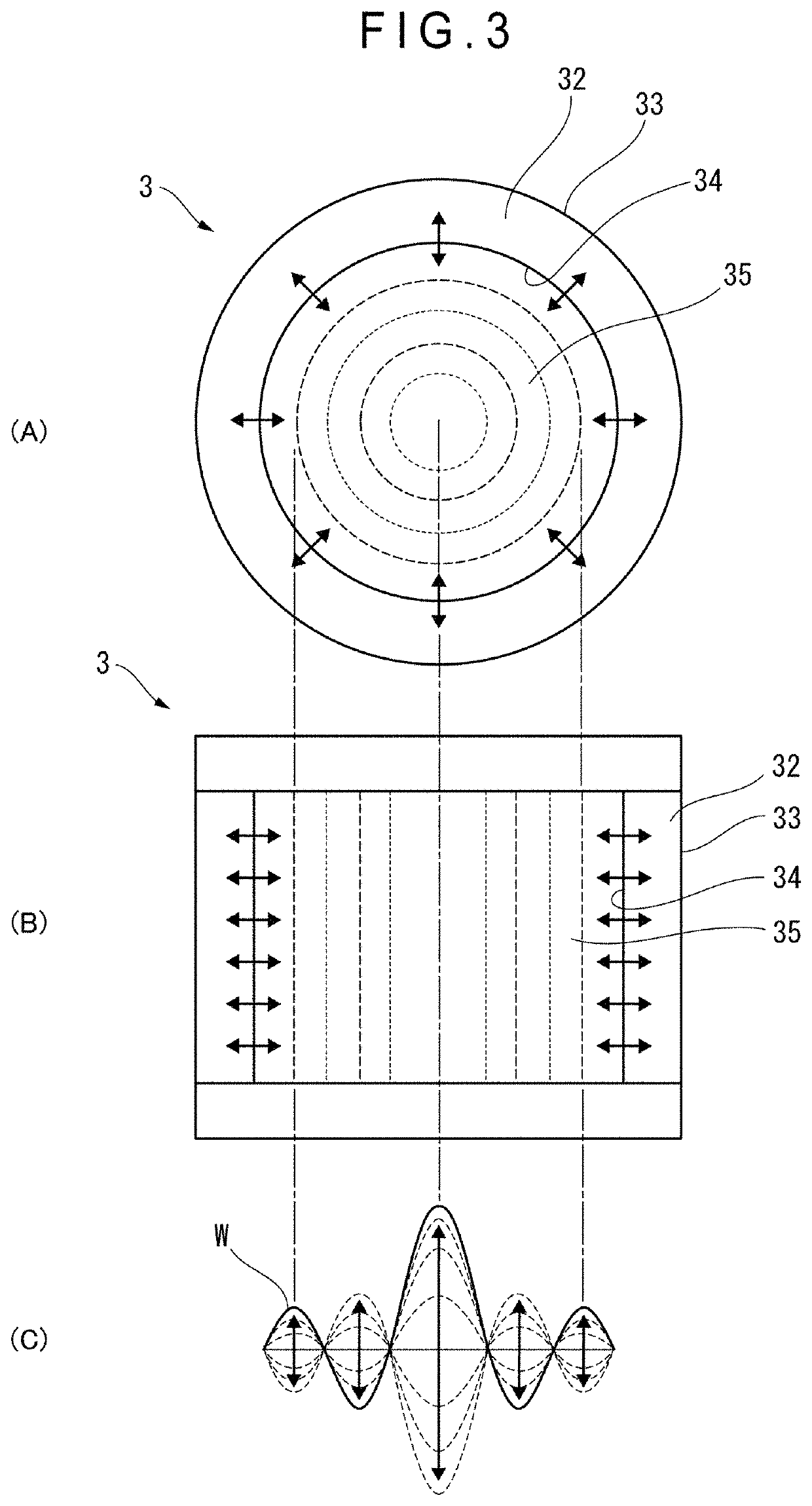 Variable focal length lens device